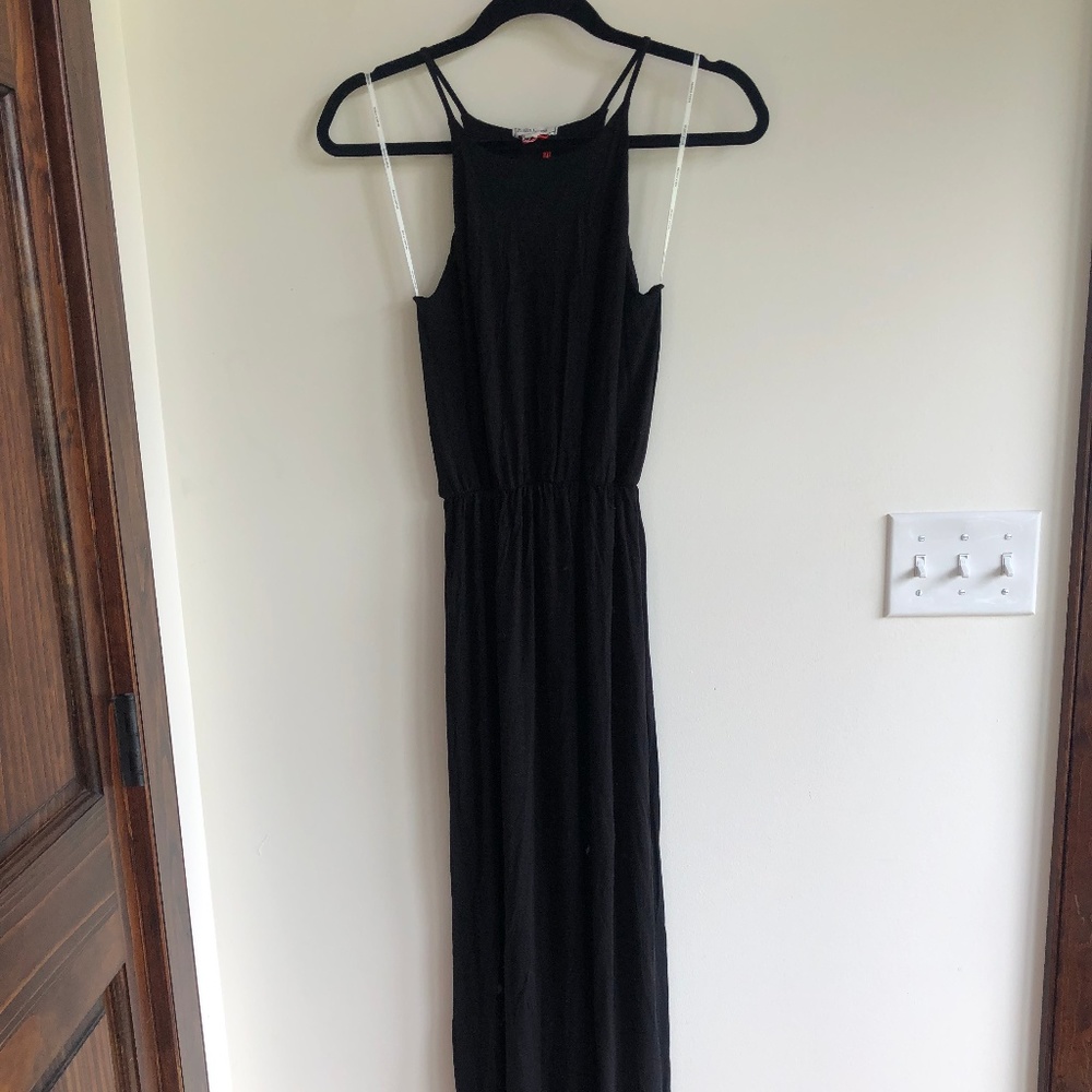 Black Halter Maxi, Size Small, Never worn